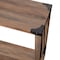 Flash Furniture 43 W, 11.5 L, 30 H, Engineered Wood, Rustic Oak ZG-038-OAK-GG - alternate 3